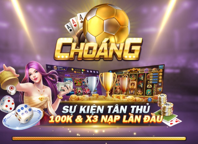 Choáng Club - Cổng game đổi thưởng với nhiều game bài hấp dẫn nhất